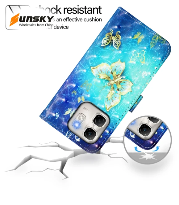 3D Painting Horizontal Flip Leather Phone Case for Infinix Hot 50i 5G / Smart 9 4G — Flip Cases, Infinix
