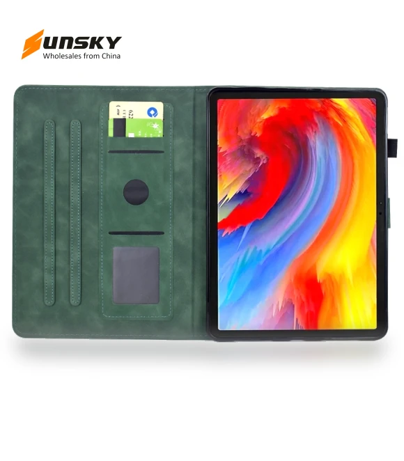 Flowers and Bird Embossed Smart Leather Tablet Case for iPad 10.2 2021 / 10.5 2019 — Keyboard Cases