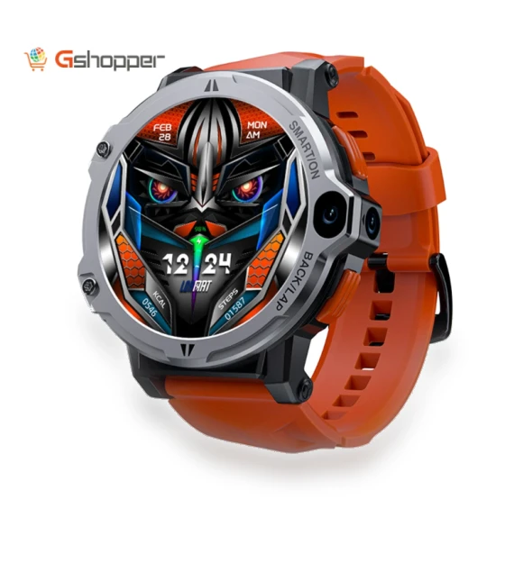 1.54 inch TFT Android 4G Smart Watch Phone with Dual Camera and GPS — Smartwatches, LOKMAT
