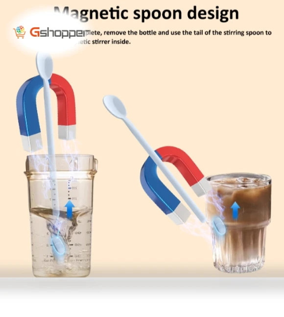 Magnetic Levitation Milk Shaker Electric Coffee Stirring Mug — Drink Stirrers