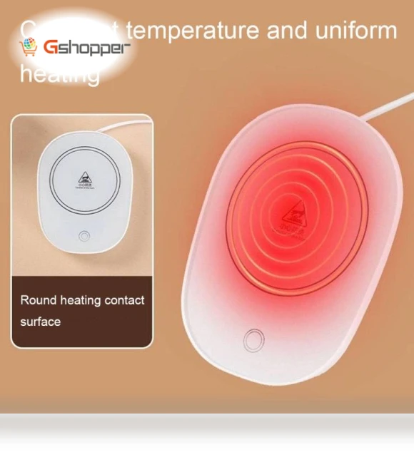 Smart Ceramic Coffee Cup with Constant Temperature Heating — Beverage Warmers