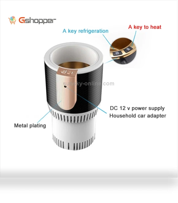 Portable Smart Cooling and Heating Cup — Beverage Warmers