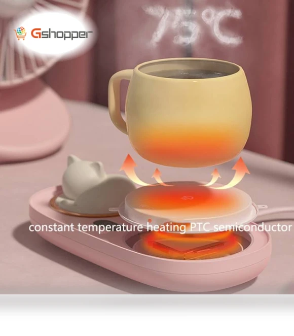 Smart Thermal Insulation Temperature Coaster — Beverage Warmers