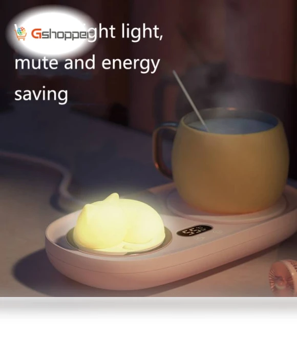 Smart Thermal Insulation Temperature Coaster — Beverage Warmers