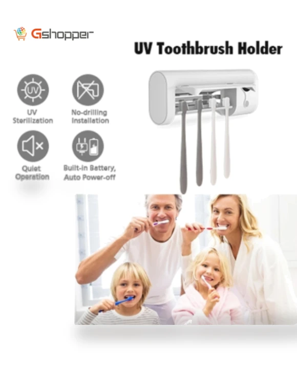 Smart Home UV Ultraviolet Toothbrush Sterilizer — Ultrasonic, YJK