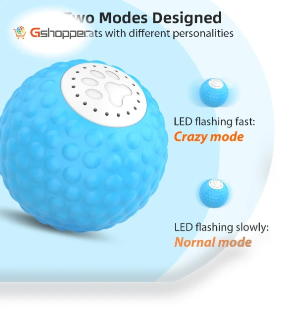 Smart Pet Cat Toy Ball Luminous Yo-Yo — Cat Playthings