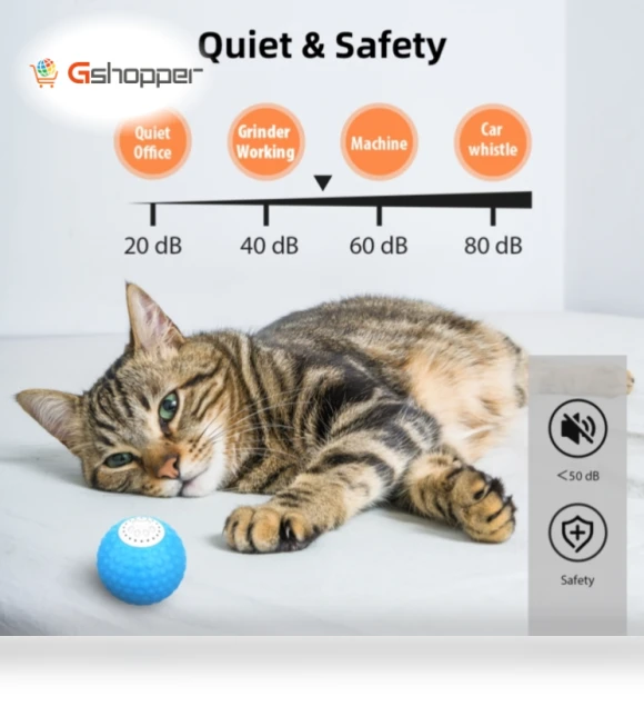Smart Pet Cat Toy Ball Luminous Yo-Yo — Cat Playthings