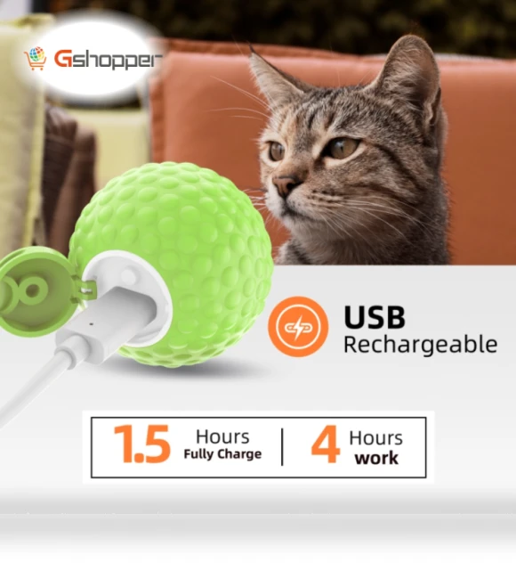 Smart Pet Cat Toy Ball Luminous Yo-Yo — Cat Playthings