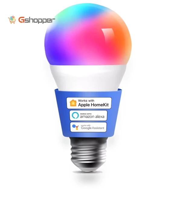 Smart RGB Color Light Bulb (2pcs Pack) E27 — LED