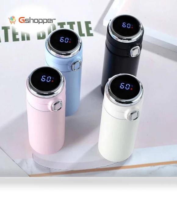 Smart Temperature Display Vacuum Flask — Flasks