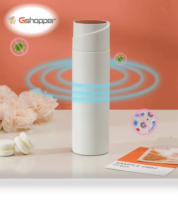 Smart UV Sterilization Thermos Cup with Temperature Display — Travel Drinkware, IntelliCup