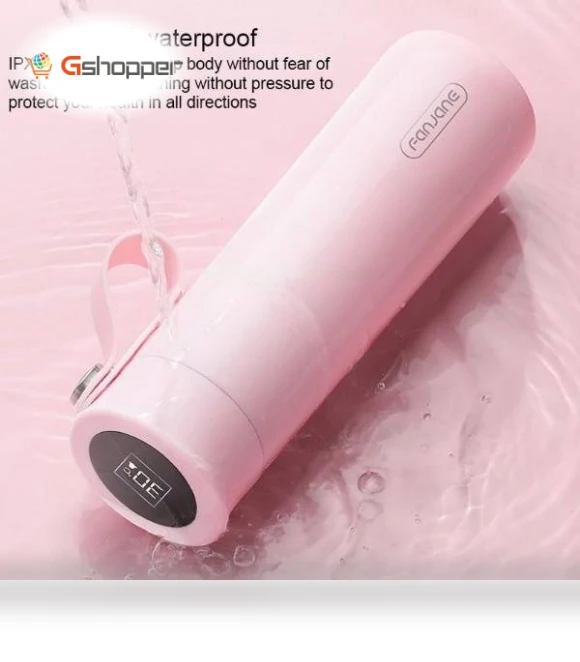 Smart Thermos Cup with Reminder — Travel Drinkware, FANJANE