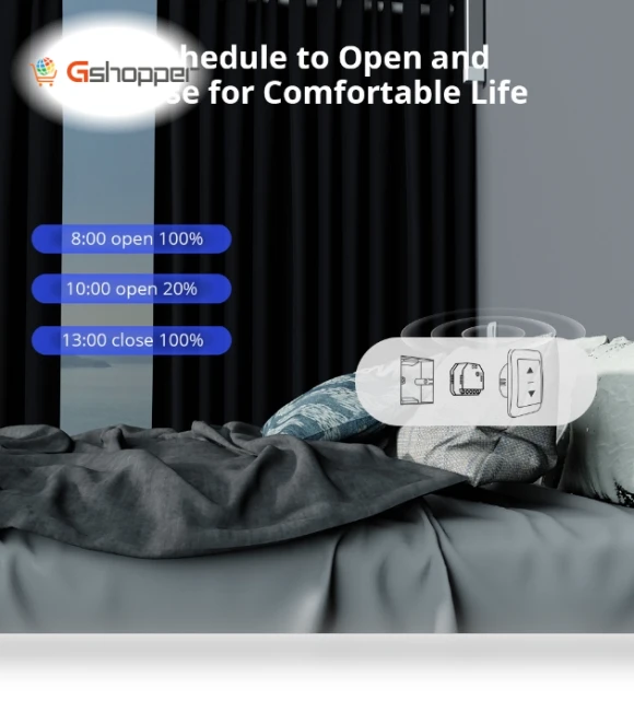 Smart WiFi Dual Switch for Blinds and More with Power Statistics — Dimmer Switches, Sonoff
