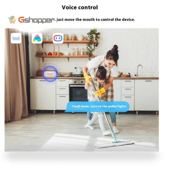 Dual-Control Smart WiFi Switch with Bi-Directional Control and Timing — Ceiling Fan Wall Controls, Sonoff