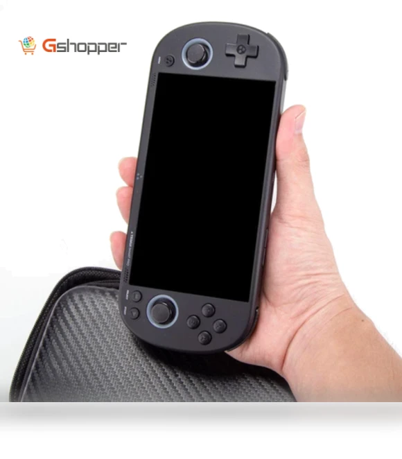 Smart Pro Gaming Handheld with 64GB TF Card, 4.96in 720P IPS Screen — Handheld Games, Trimui