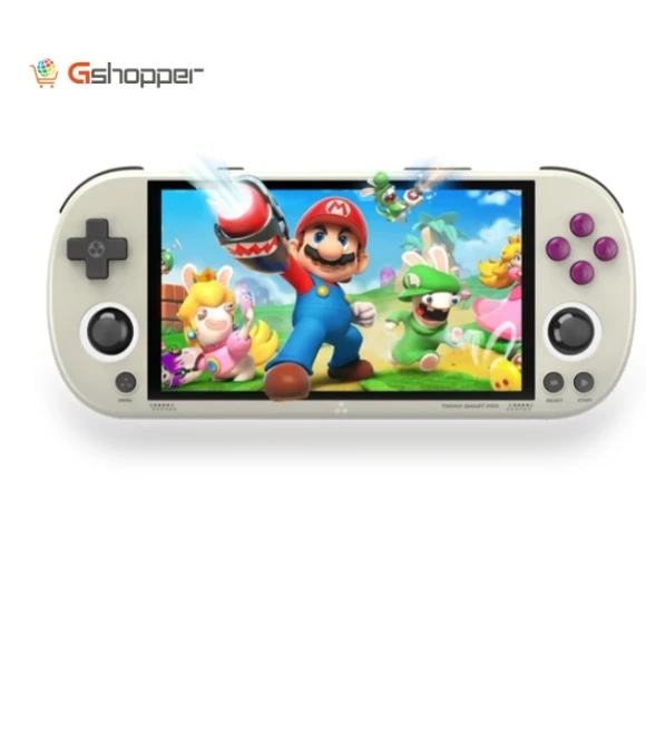 Smart Pro Handheld Game Console with 4.96-inch IPS Screen — Handheld Games, Trimui