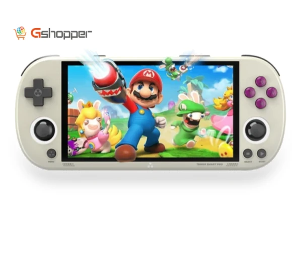 Smart Pro Handheld Game Console with 4.96-inch IPS Screen — Handheld Games, Trimui