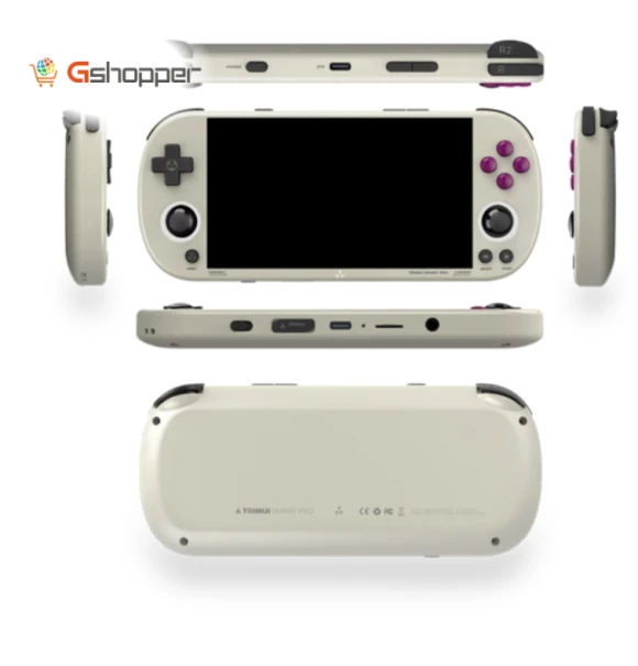 Smart Pro Handheld Game Console with 4.96-inch IPS Screen — Handheld Games, Trimui