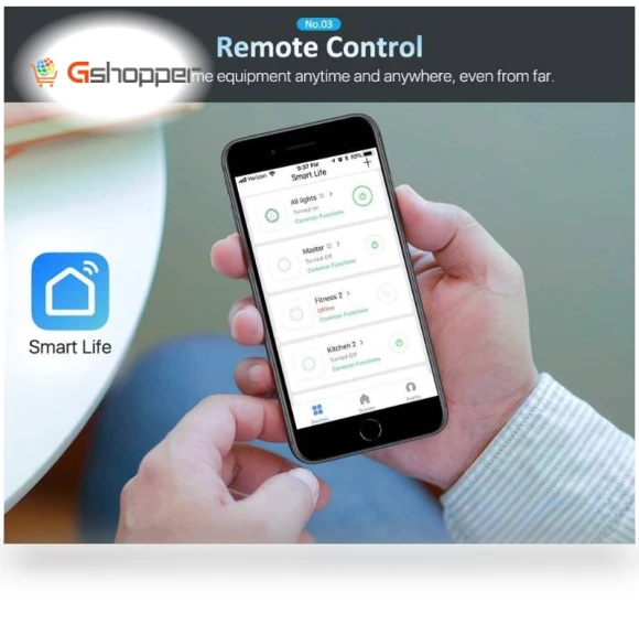 WiFi Smart Switch Remote Control Socket — Smart Home Modules, Tuya