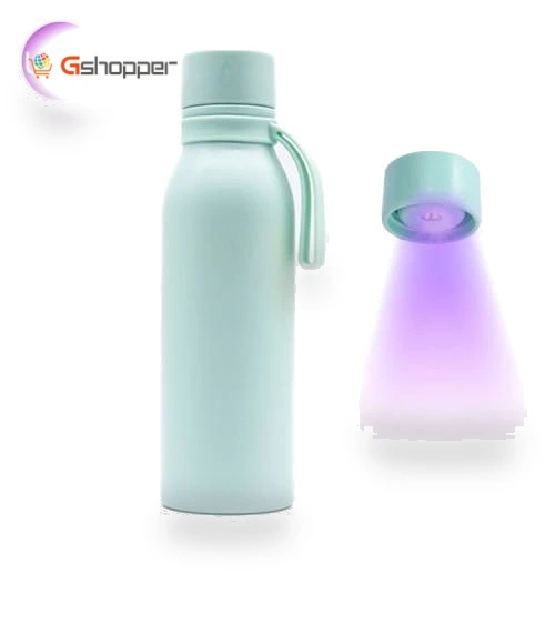Ultraviolet Sterilization Intelligent Disinfection USB Charging Vacuum Flask — Flasks