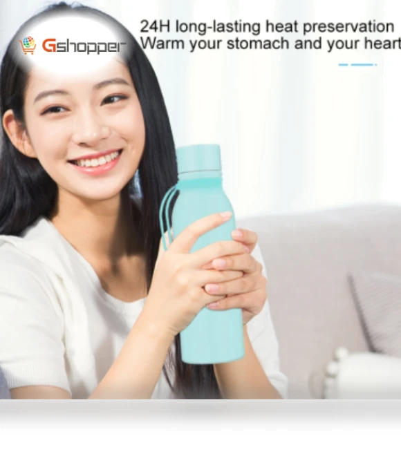 Ultraviolet Sterilization Intelligent Disinfection USB Charging Vacuum Flask — Flasks