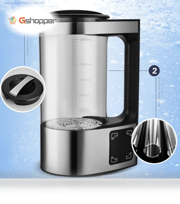 Micro-Electrolysis Hydrogen-Rich Water Machine — Water Purification, V8