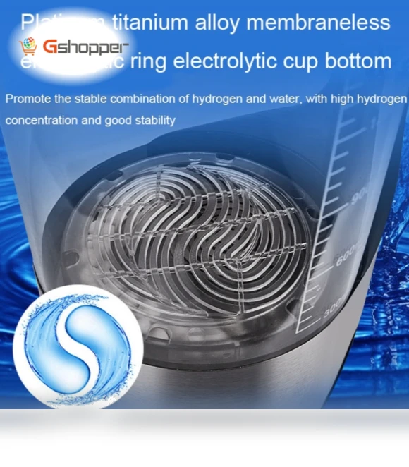 Micro-Electrolysis Hydrogen-Rich Water Machine — Water Purification, V8