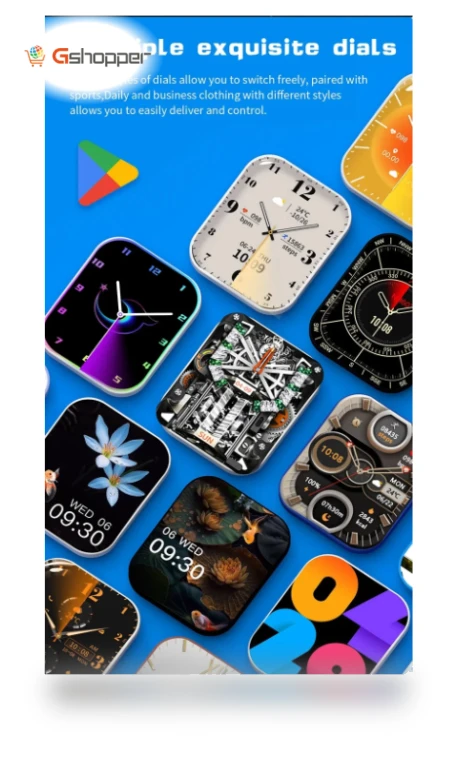 Z85 MAX Smart Watch with Bluetooth Call, Long Standby, True Rate, NFC, IP68 Waterproof, Three Watch Straps — Smartwatches