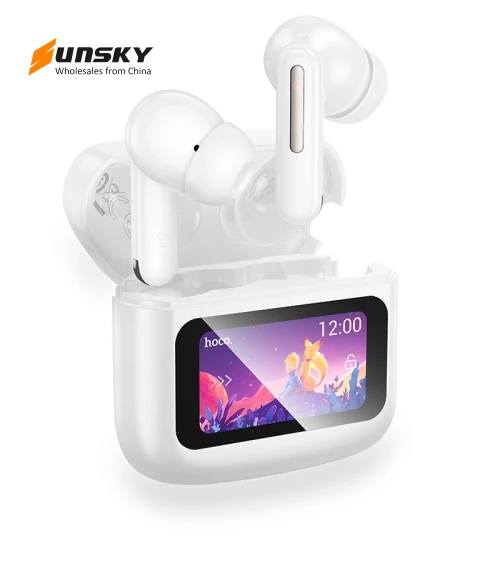 True Wireless Smart Touch Screen Bluetooth Earphone — Audio Gear, hoco