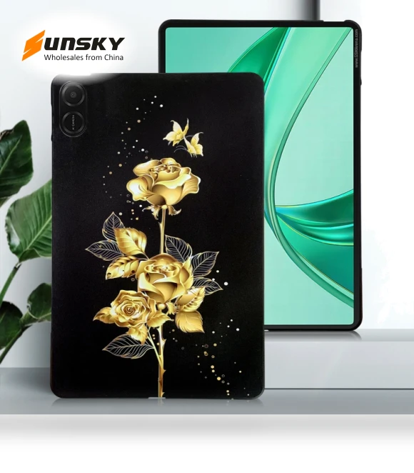 Color Painting Pattern Smart Tablet TPU Case — Protective Cases, Honor
