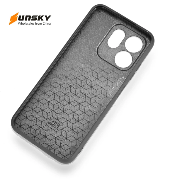 Cow Pattern Sewing Back Cover Phone Case for Infinix Hot 50i / Smart 9 — Basic Cases, Infinix
