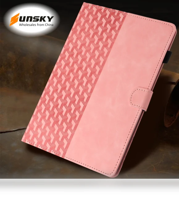 Building Blocks Embossed Leather Smart Tablet Case for iPad 10th Gen 10.9 2022 — Cases