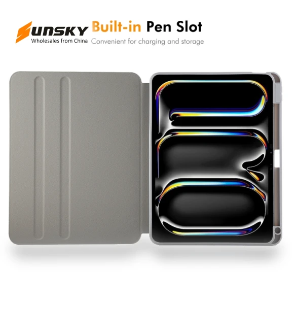 360 Rotation TPU Leather Smart Tablet Case for iPad Pro 11 — Protective Cases, ENKAY