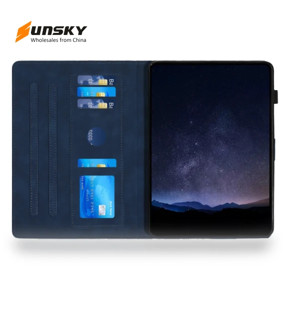 Building Blocks Embossed Leather Smart Tablet Case for iPad Pro 11 & Air 10.9 — Protective Cases