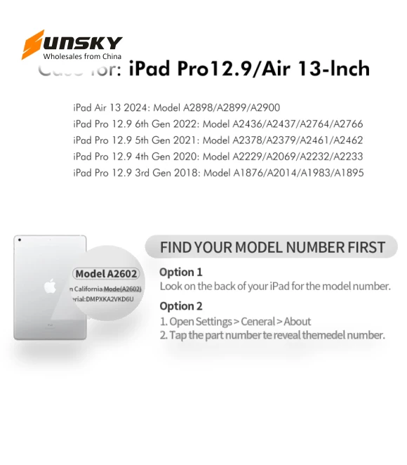 360 Rotation TPU Leather Smart Tablet Case with Pen Slot for iPad Pro 12.9 2022/Air 13 2024 — Protective Cases, ENKAY