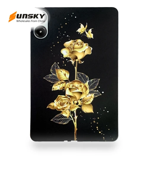 Color Painting Pattern Smart Tablet TPU Case — Protective Cases, Redmi