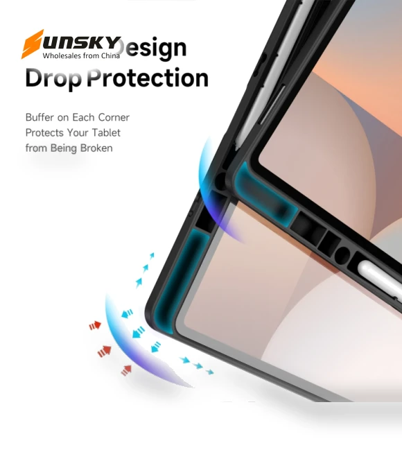 Magi Series Smart Leather Tablet Case for Samsung Galaxy Tab S10 Ultra — Keyboard Cases, DUX DUCIS