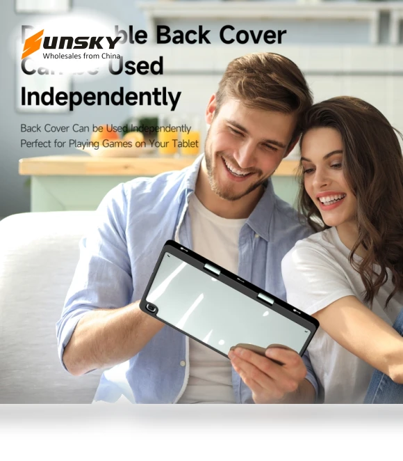 Smart Leather Tablet Case for Samsung Galaxy Tab S6 Lite 2024 — Keyboard Cases, DUX DUCIS