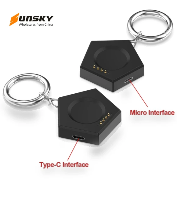 Portable Smart Watch Charger for OPPO Watch X and OnePlus Watch 2 — Wall Chargers