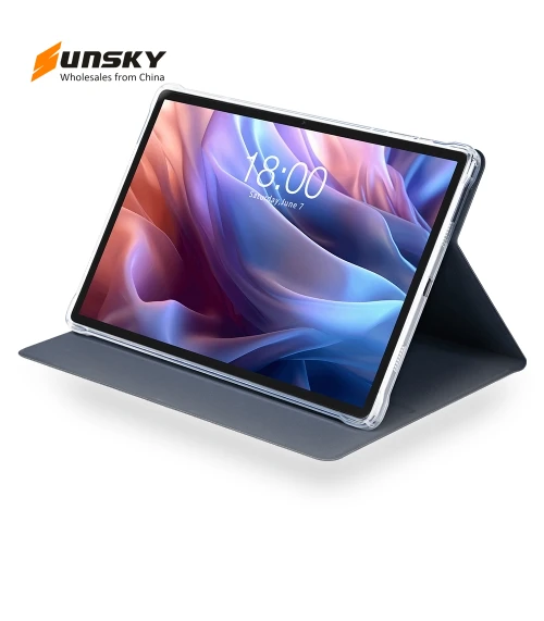 Anti-slip Texture Smart Tablet Leather Folio Case — Protective Cases, Teclast