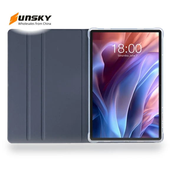 Anti-slip Texture Smart Tablet Leather Folio Case — Protective Cases, Teclast