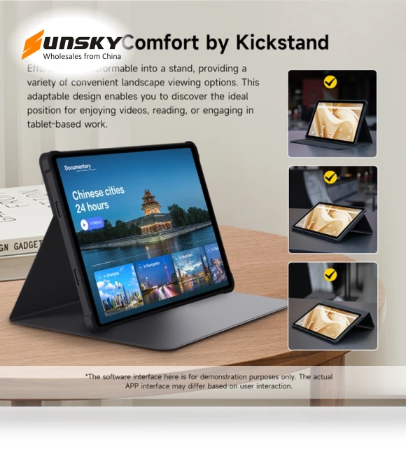 PU Leather Case for Tablet with Smart Wake/Sleep — Protective Cases, Ulefone