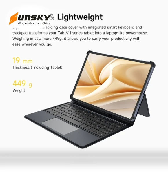 Pogo Pin Smart Keyboard & Tablet Leather Case — Keyboard Cases, Ulefone
