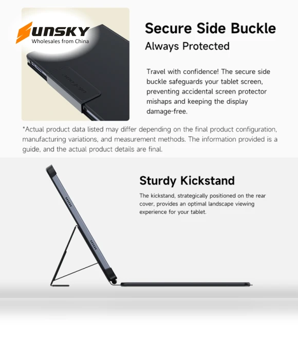 Pogo Pin Smart Keyboard & Tablet Leather Case — Keyboard Cases, Ulefone