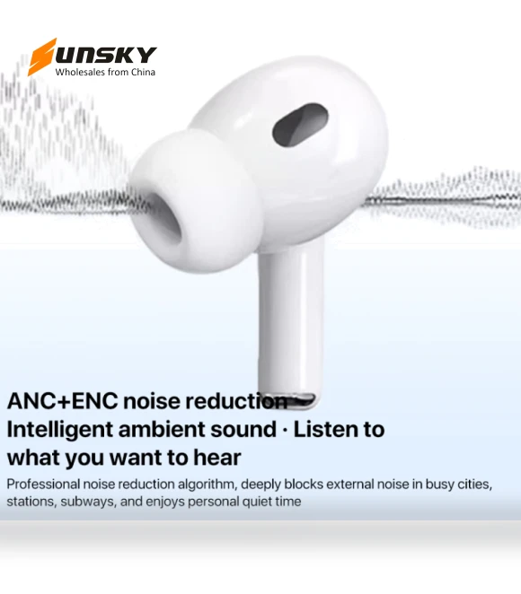 Smart Color Screen Noise Reduction Wireless Bluetooth Earphones — Audio Gear, WEKOME