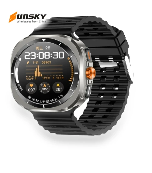 1.46 inch Color Screen Smart Watch with Bluetooth Call and Health Monitoring — Smartwatches, Z7 Ultra