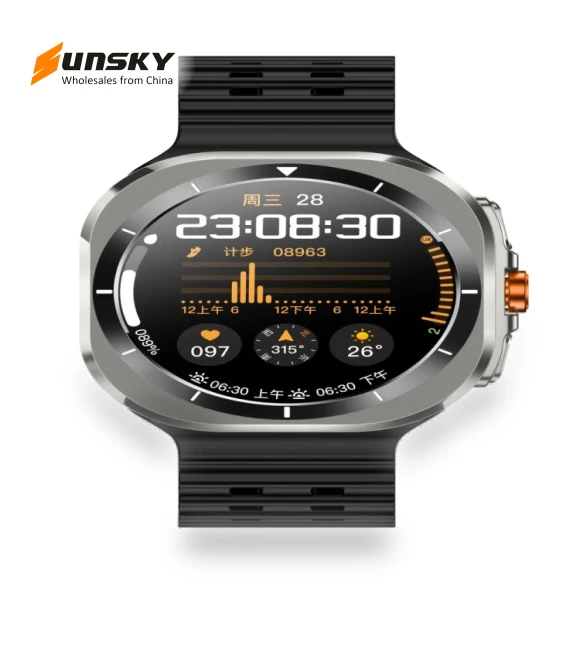 1.46 inch Color Screen Smart Watch with Bluetooth Call and Health Monitoring — Smartwatches, Z7 Ultra
