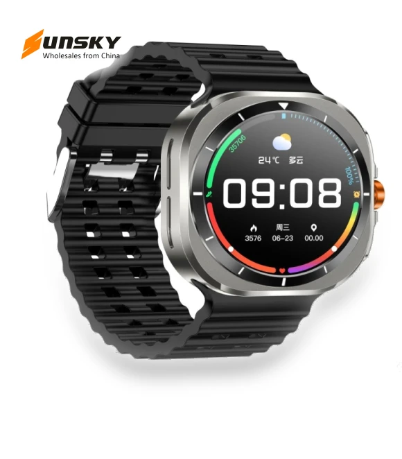 1.46 inch Color Screen Smart Watch with Bluetooth Call and Health Monitoring — Smartwatches, Z7 Ultra
