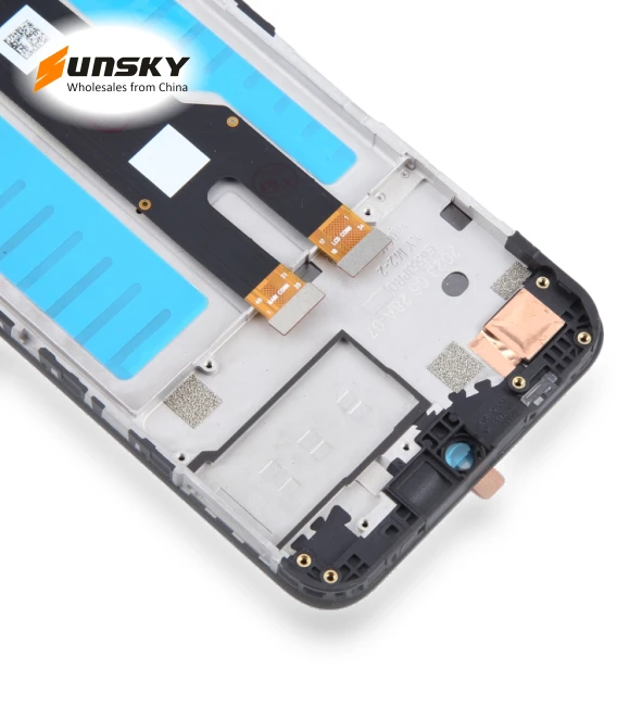 ZTE Blade V50 Smart 7060 LCD Screen Digitizer Full Assembly with Frame — Touchscreen Panels, ZTE