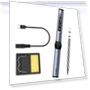 Smart Soldering Iron Kit, PD 65W, 80-420 Celsius Fast Heating, Digital OLED Screen, Auto Sleep — Stations, FNIRSI